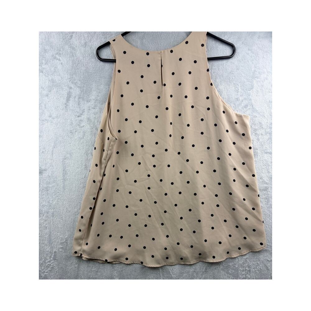 Ann Taylor Polka Dot Sleeveless Tank Top - Size XL - Picture 9 of 9